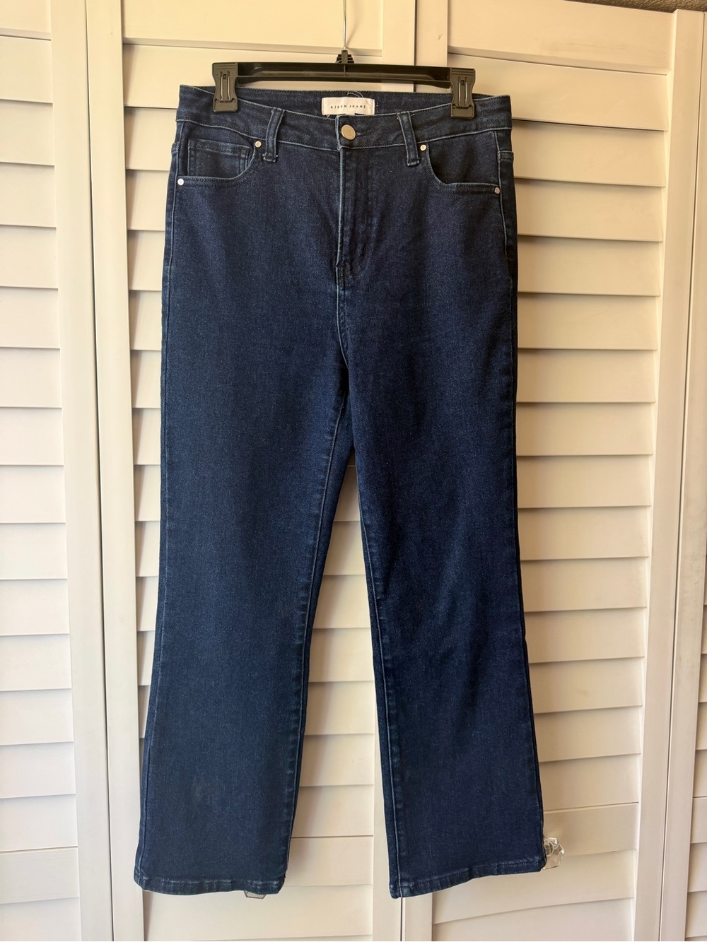 Risen Classic Dark Blue Women’s Straight-Leg Jeans